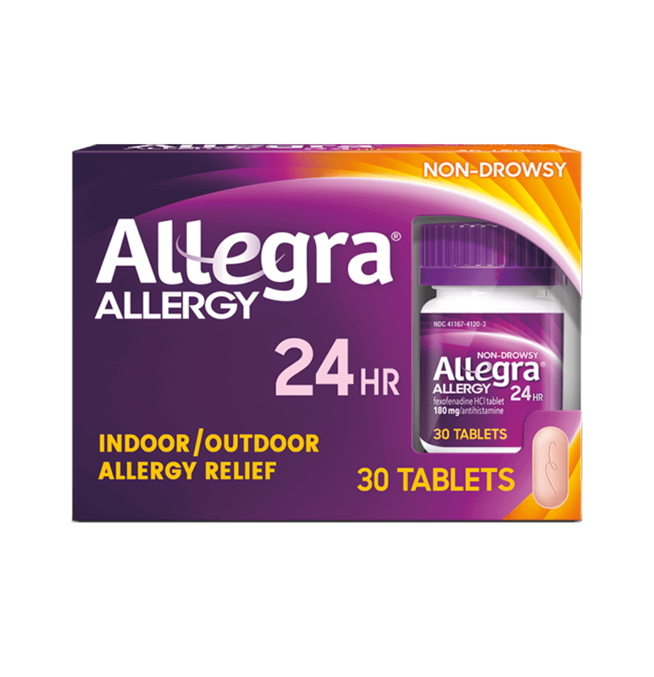 24 Hour Tablets Allegra® Allergy Relief Medicine